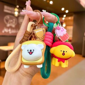 Puppy Cartoon Doll Car Key