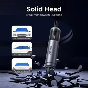 UGREEN Car Window Breaker & Seatbelt Cutter (Life-Saving Emergency Tool)